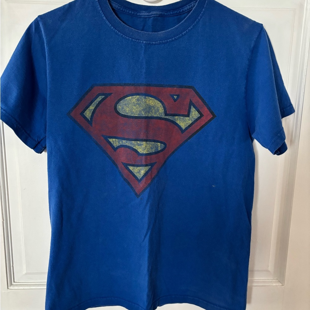 Superman Logo Blue T-Shirt